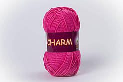 Пряжа бавовняна Vita Cotton Charm, Color No.4155 рожевий