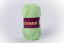Пряжа бавовняна Vita Cotton Charm, Color No.4161 блідо-зелений