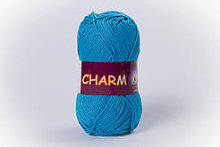 Пряжа бавовняна Vita Cotton Charm, Color No.4172 бірюза