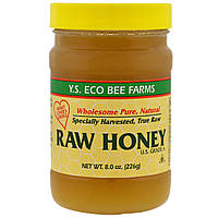 Y.S. Eco Bee Farms, Неочищенный мед, 226 г (8,0 унций)