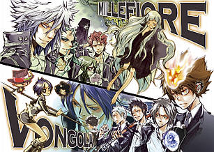 Плакат А3  Аніме Katekyo Hitman Reborn 003