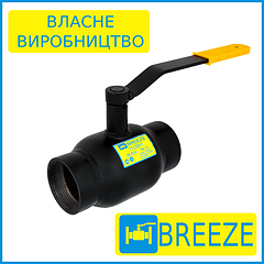 Кран кульовий сталевий 11с39п1 Ду15-80 (стандартнопроходной) вода, газ, нафтопродукти