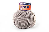 Пряжа Mondial Kross, Color No.400 бежевий, фото 6