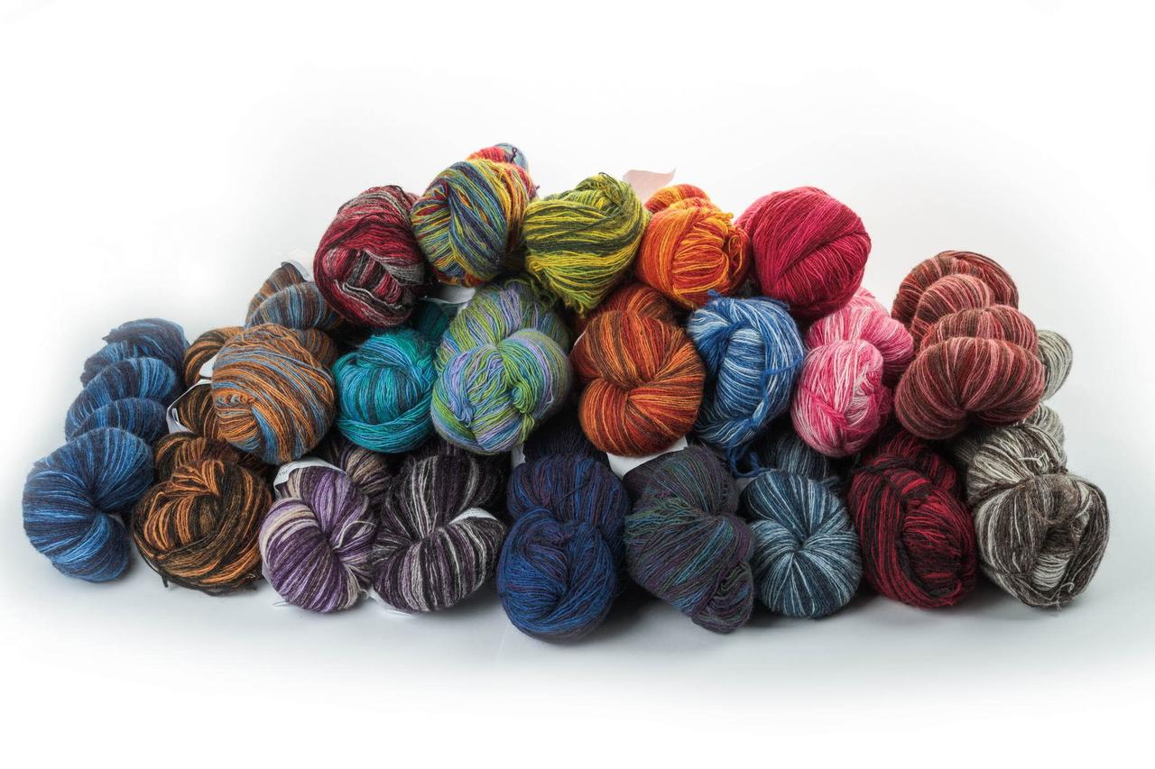 Пряжа Aade Long Kauni, Artistic yarn 8/1 Africa (Африка), 150 г