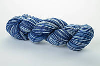 Пряжа Aade Long Kauni, Artistic yarn 8/1 Blue (Синий), 100 г