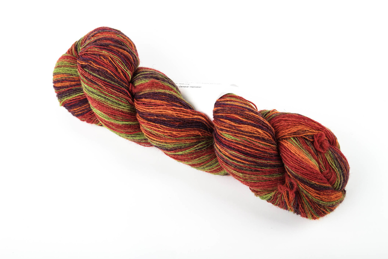 Пряжа Aade Long Kauni, Artistic yarn 8/1 Carnival (Карнавал), 100 г, фото 1