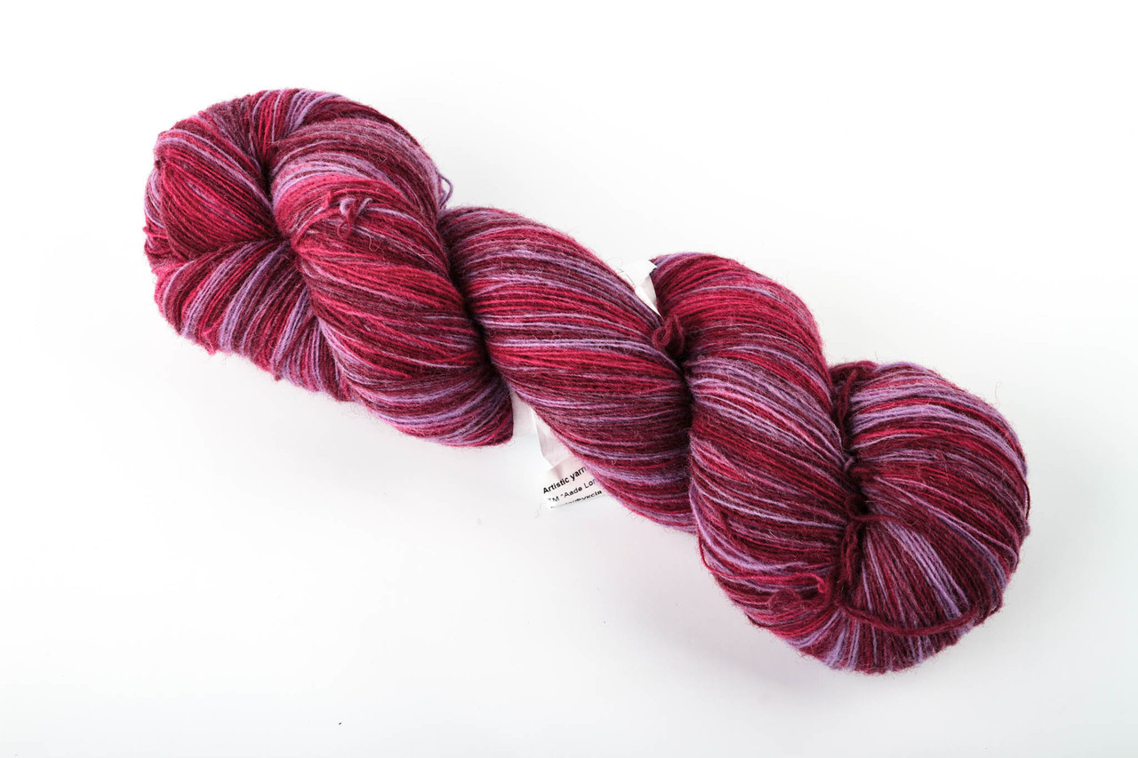 Пряжа Aade Long Kauni, Artistic yarn 8/1 Fuxia (Фуксія), 160 г