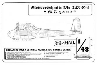 Messerschmitt Me323 Gigant 1/48  MPM  HML007