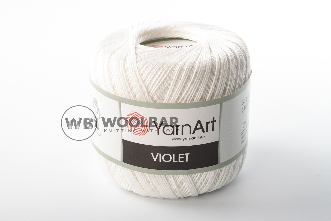 Пряжа YarnArt Violet 003 білий