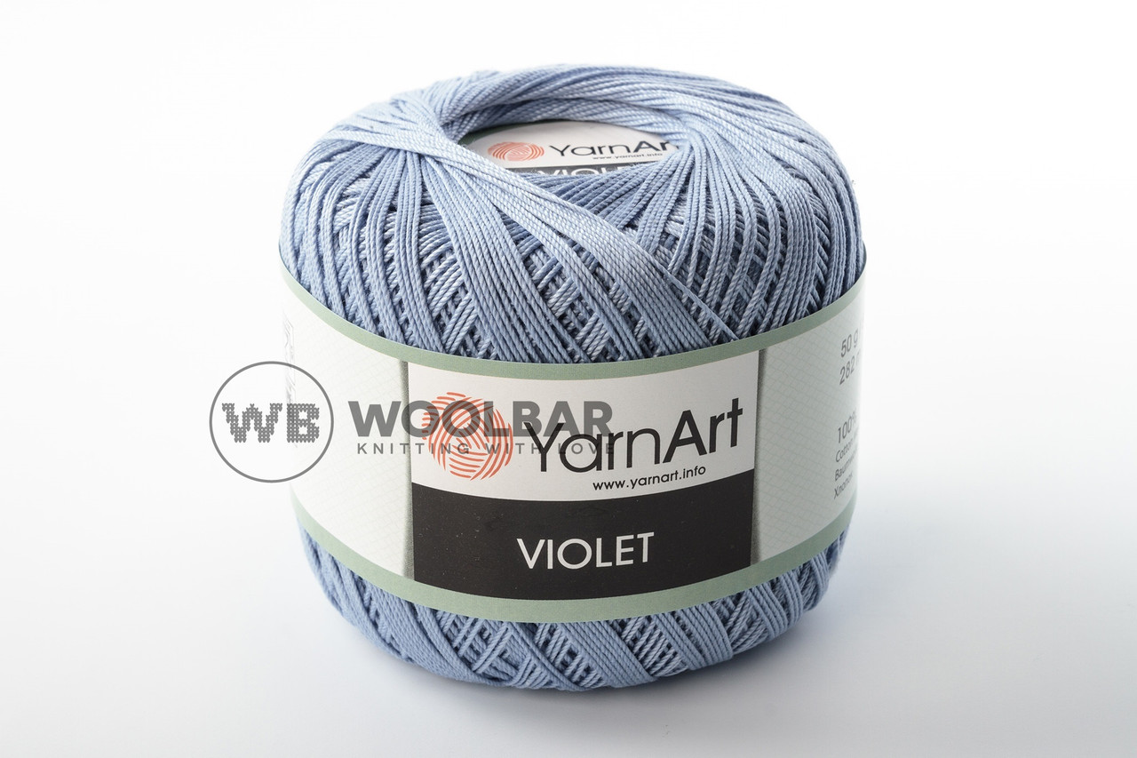 Пряжа YarnArt Violet 0058 блакитний