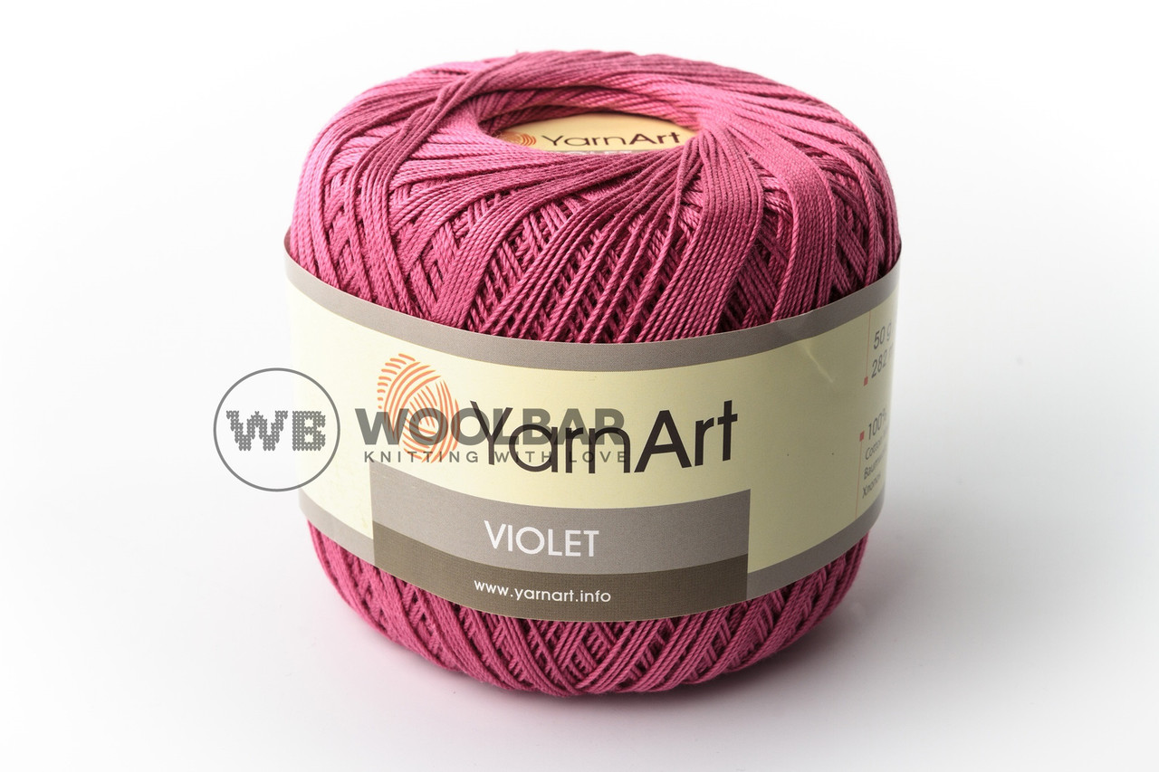 Пряжа YarnArt Violet 0075 цикламен