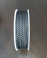 Шовк круглий Vento 2,5 мм чорний