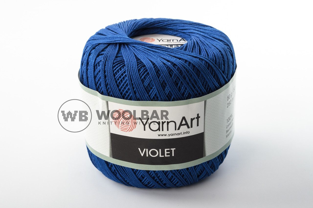 Пряжа YarnArt Violet 4915 синій електрик