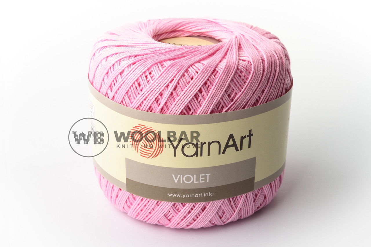Пряжа YarnArt Violet 5046 рожевий