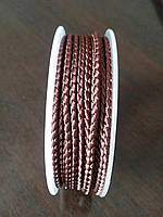 Шовк круглий Vento 2,5 мм темно-коричневий