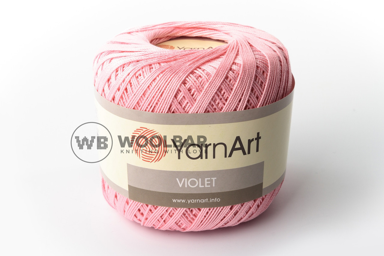 Пряжа YarnArt Violet 6313 рожевий