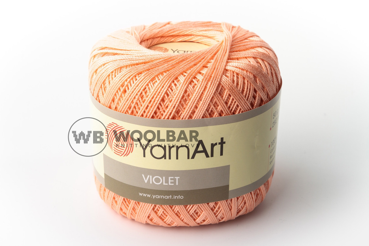Пряжа YarnArt Violet 6322 персик