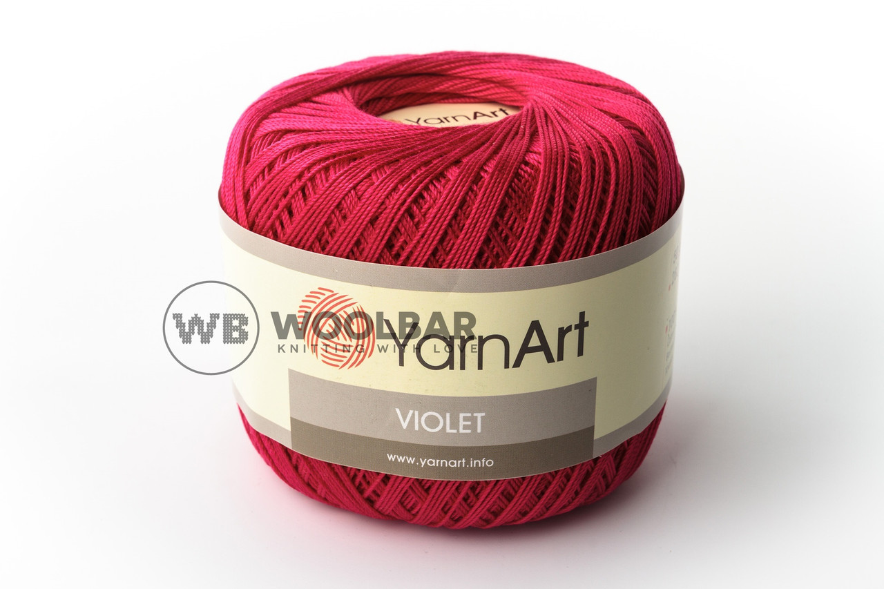 Пряжа YarnArt Violet 6358 малина