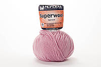 Пряжа Mondial Superwool, Color No.0409 розовая сирень