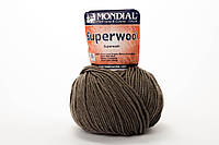 Пряжа Mondial Superwool, Color No.0500 какао