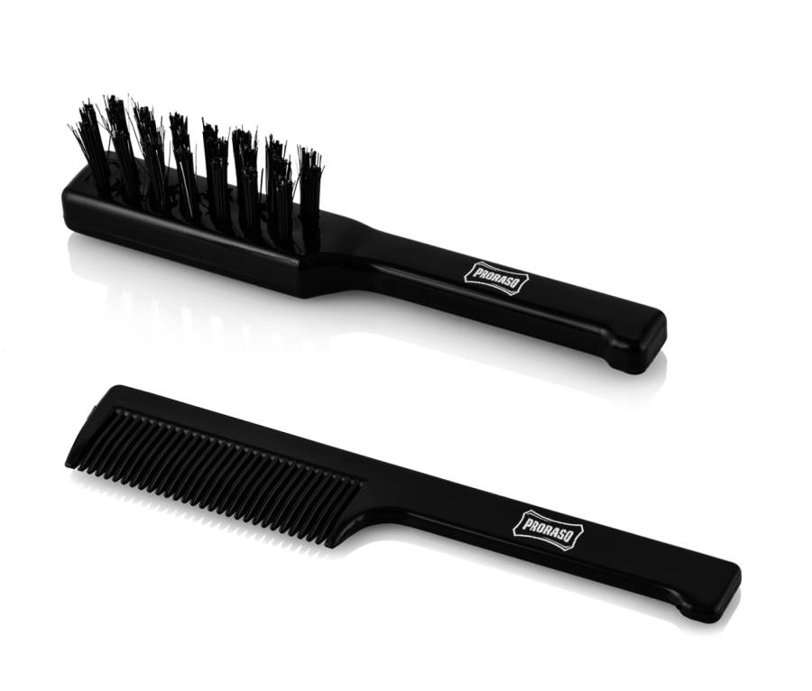 Набір для догляду за бородою й вусами Proraso Moustache Comb And Beard Brush Set