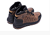 Чоловічі зимові шкіряні черевики Timberland brown leather коричневі, фото 6