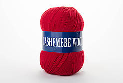 Пряжа кашемірова Lana Cashemere Wool, Color No.1003 червоний