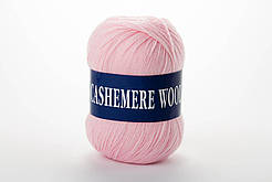 Пряжа кашемірова Lana Cashemere Wool, Color No.1021 світло-рожевий