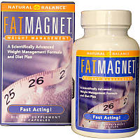 Natural Balance, Добавка для похудения и управления весом «Жир-Магнит», 72 капсулы
