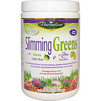 Зеленая пища, Slimming Greens, Paradise Herbs, 182 г