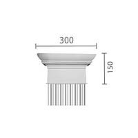 Капитель пилястры, гипсовая капитель кп-84