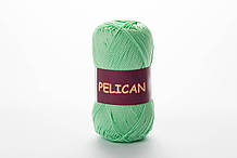 Пряжа бавовняна Vita Cotton Pelican, Color No.3964 салатово-зелений