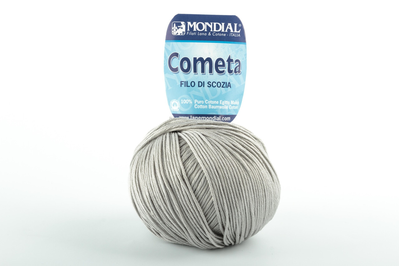 Пряжа Mondial Cometa 0207 сірий