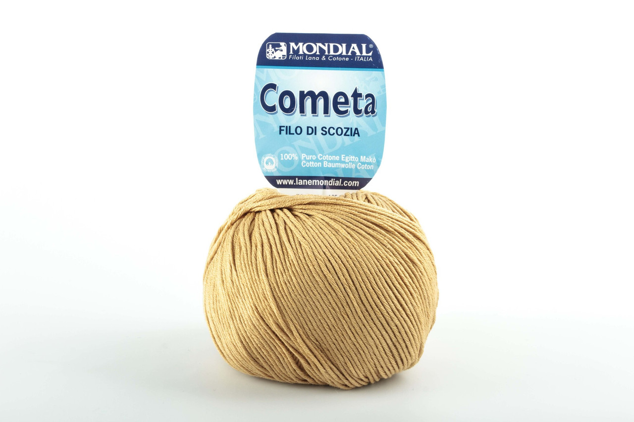 Пряжа Mondial Cometa 0467 теплий бежевий