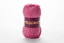 Пряжа бавовняна Vita Cotton Pelican, Color No.3977 рожевий