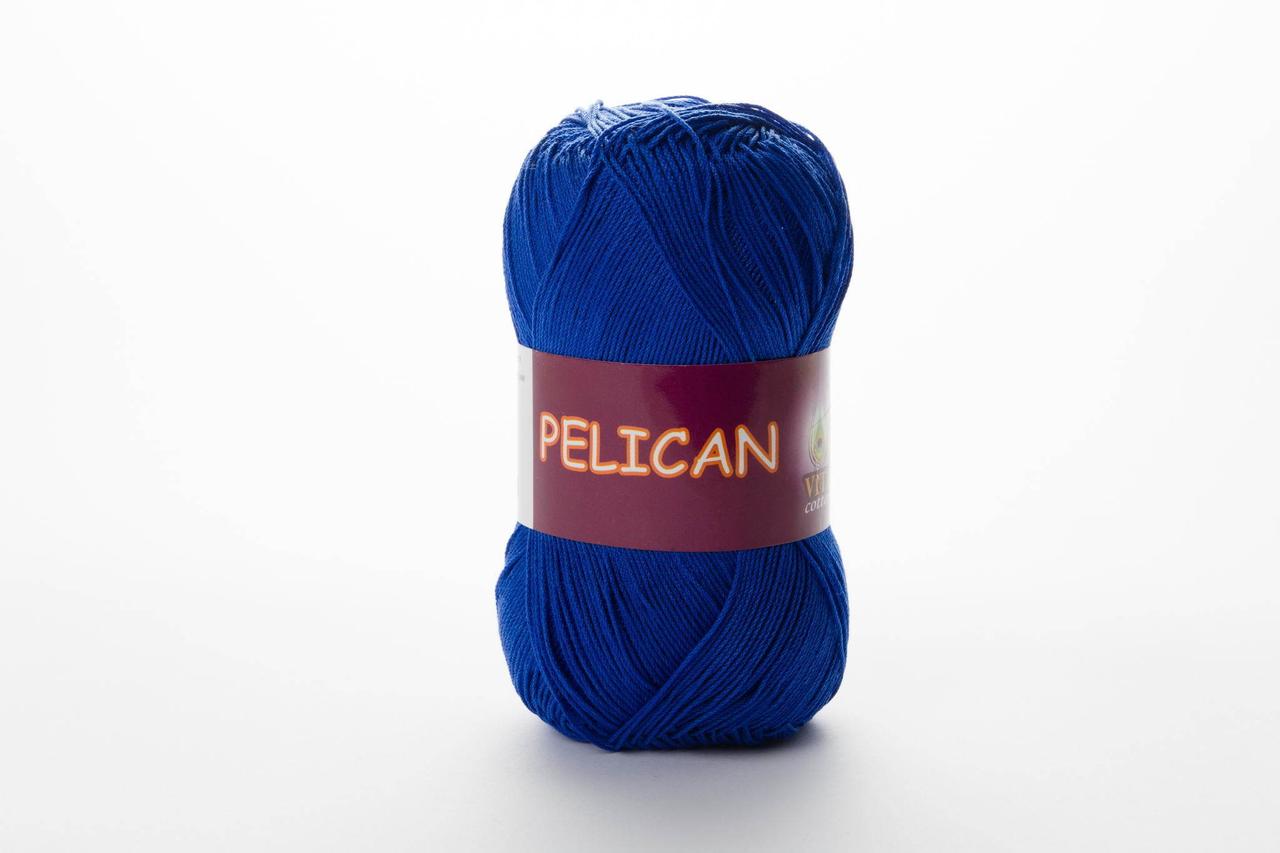 Пряжа бавовняна Vita Cotton Pelican, Color No.3983 синій