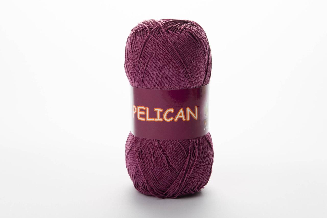 Пряжа бавовняна Vita Cotton Pelican, Color No.3997 бузок світла
