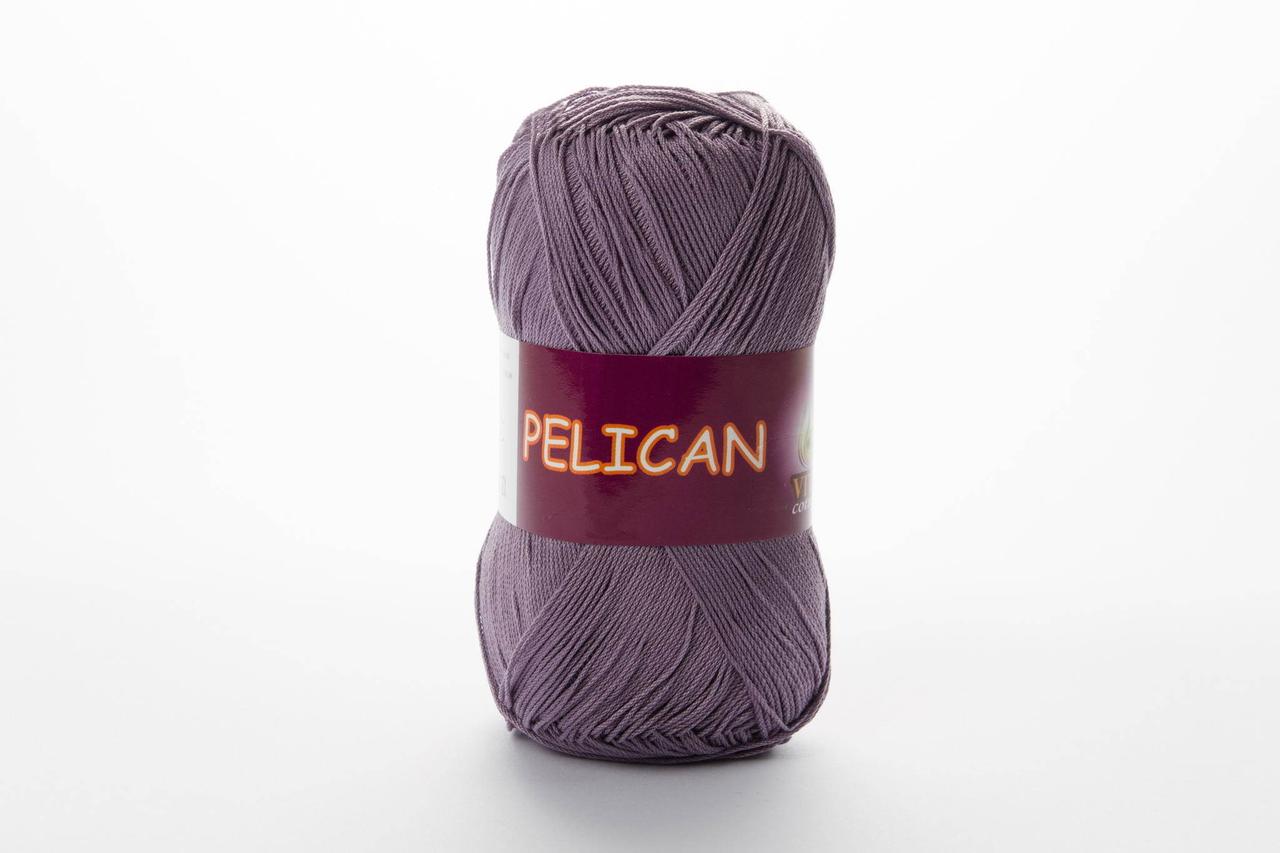 Пряжа бавовняна Vita Cotton Pelican, Color No.4001 брудна бузок темна