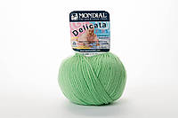 Пряжа Mondial Delicata Baby, Color No.0073 салат