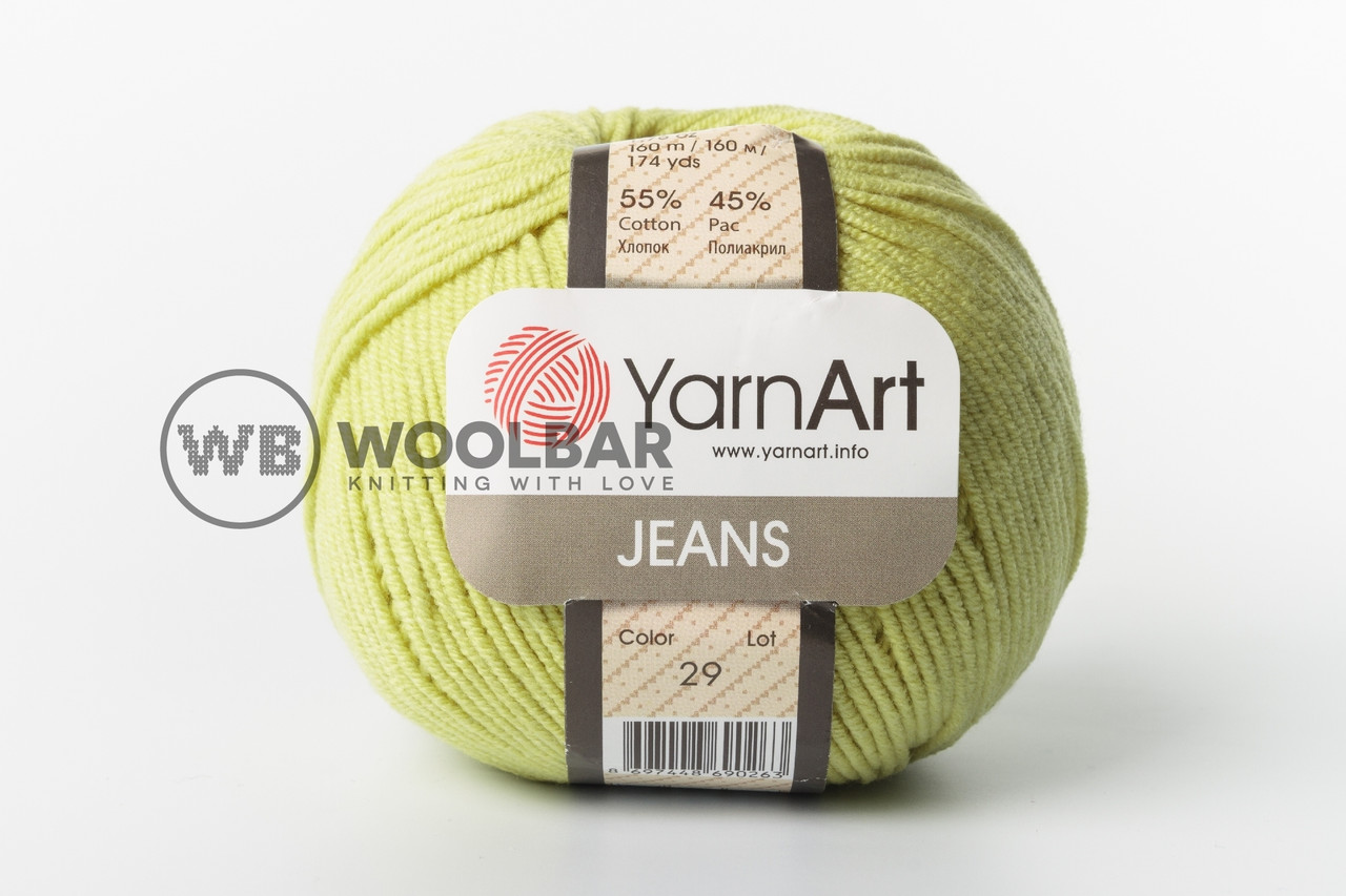 Пряжа YarnArt Jeans 29 теплий салат