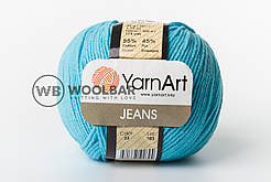 Пряжа YarnArt Jeans 33 бірюза