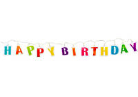 Гірлянда "Happy Birthday" Led 1,3м №MX080(48)