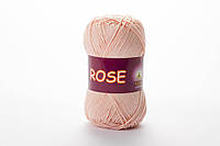 Пряжа хлопковая Vita Cotton Rose, Color No.3904 светло-розовый