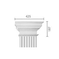 Капитель пилястры, гипсовая капитель кп-87