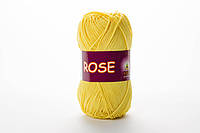 Пряжа хлопковая Vita Cotton Rose, Color No.3916 жёлтый