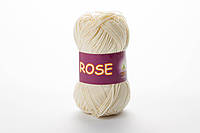 Пряжа хлопковая Vita Cotton Rose, Color No.3950 молочный