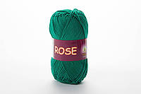 Пряжа хлопковая Vita Cotton Rose, Color No.4251 зелёнка