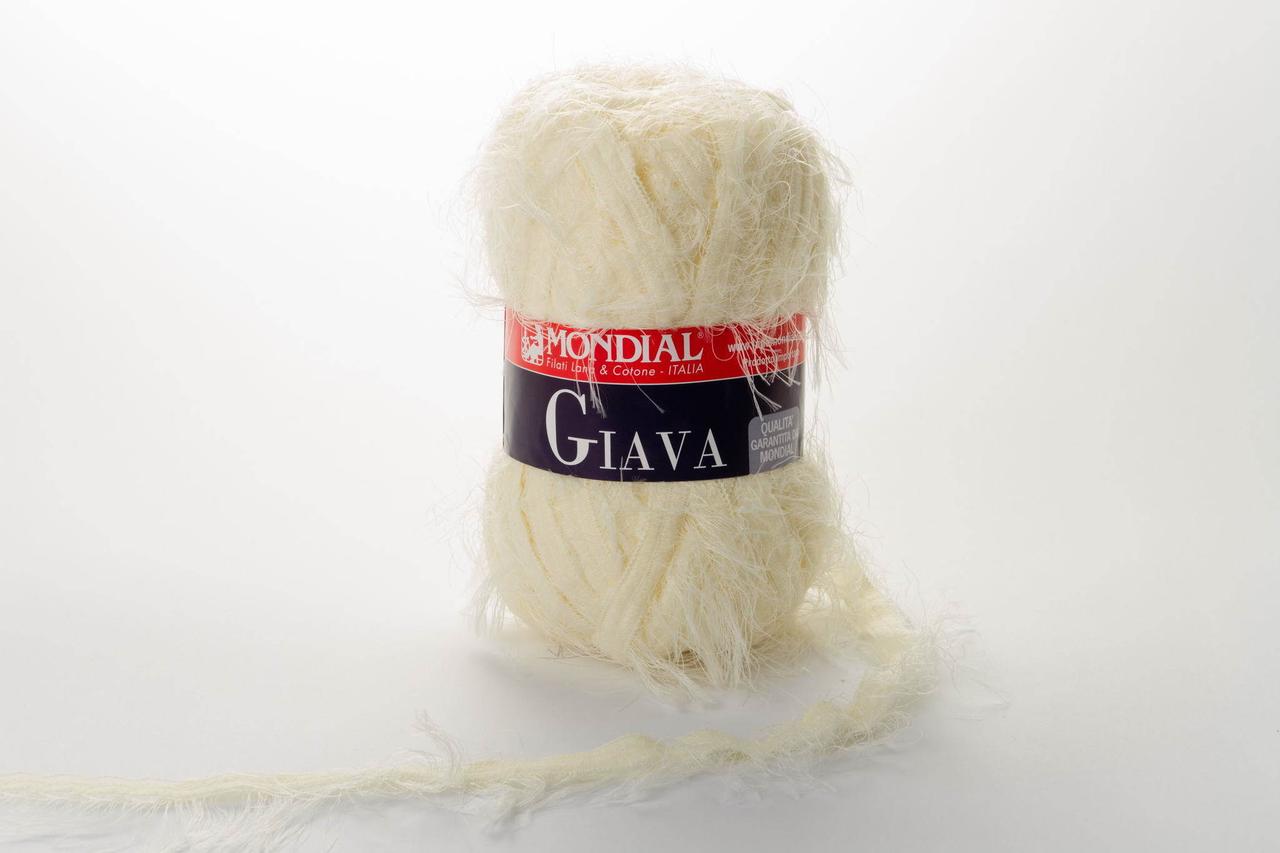 Пряжа Mondial Giava, Color No.0928 світлий шампань