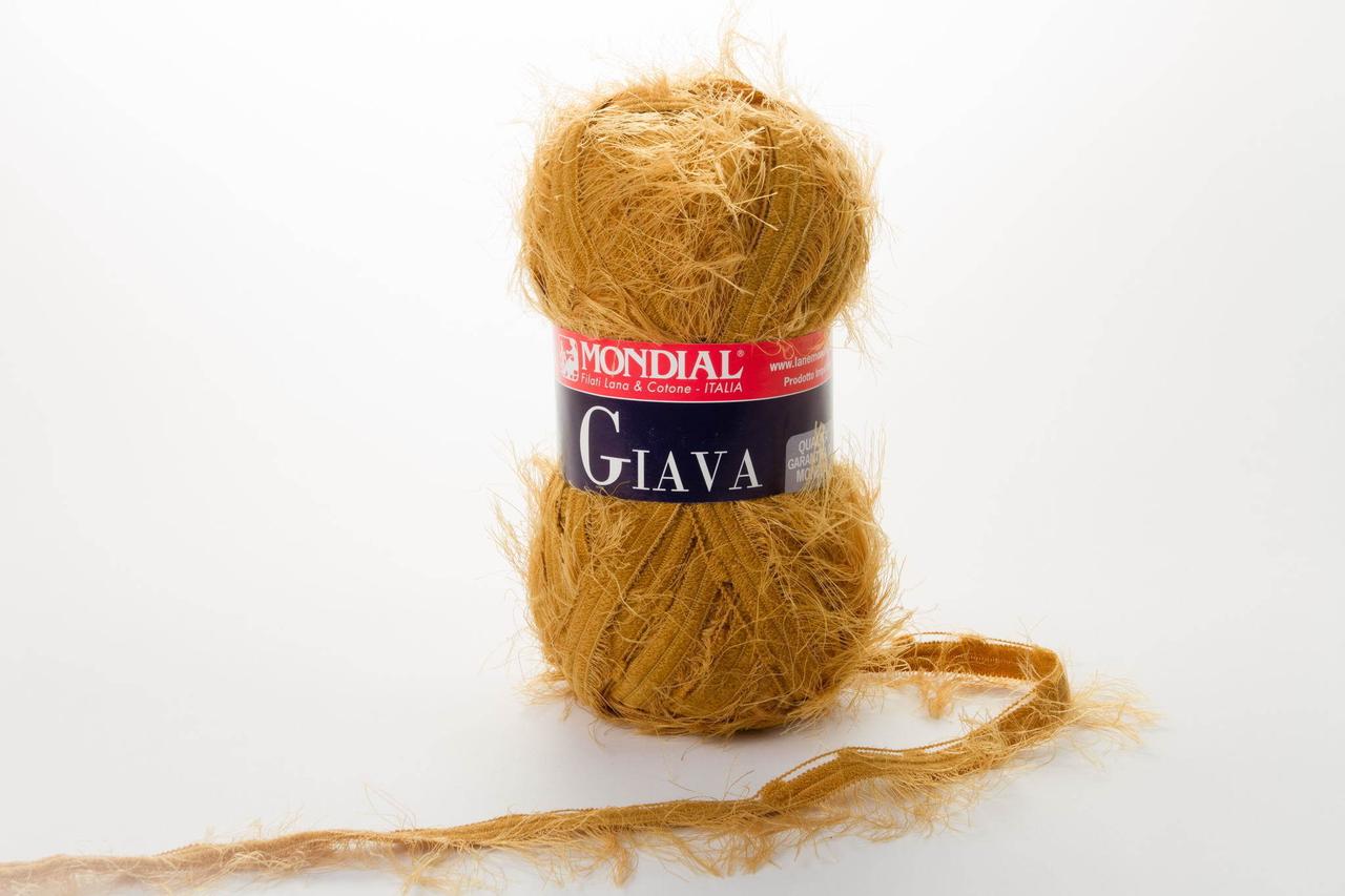 Пряжа Mondial Giava 0931 гірчичний