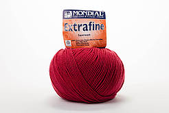 Пряжа Mondial Extrafine Superwash, Color No.0753 червоний